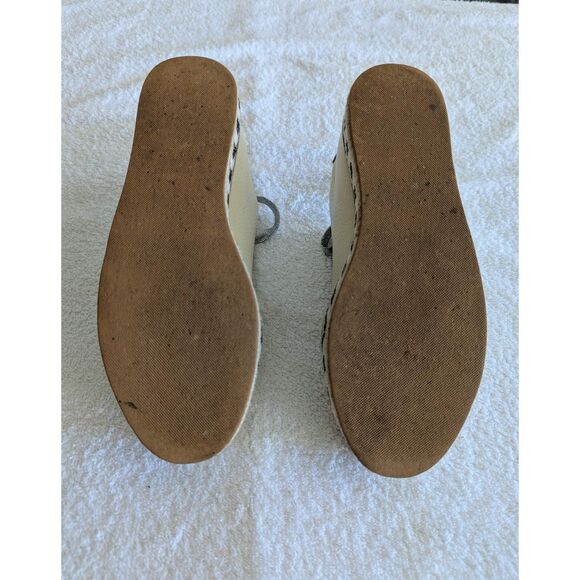 KATAKALI Agenuine leather embellished lace-up platform sneakers Sz 7 - Picture 8 of 15